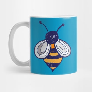 Honey Bee, Cute, Fun Drawing of a Honey Bee Mug